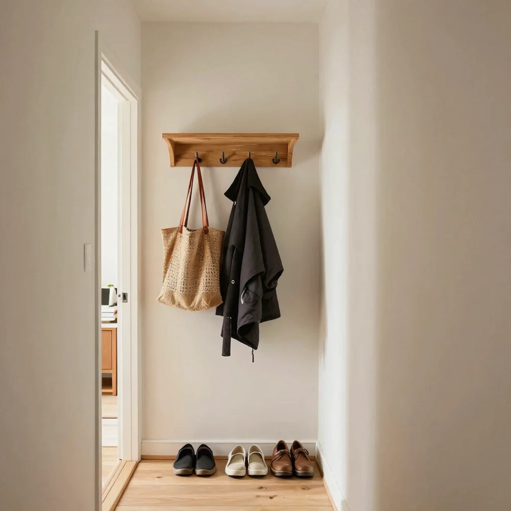 Give a Narrow Entryway a Landing Zone