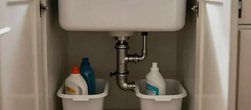 Make the Space Under Your Sink Work